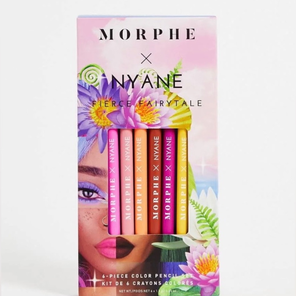 MORPHE X NYANE FIERCE FAIRYTALE 6-PIECE COLOR PENCIL SET
